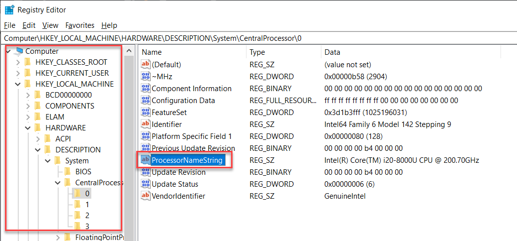 Fake CPU Configuration