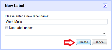 create label in gmail