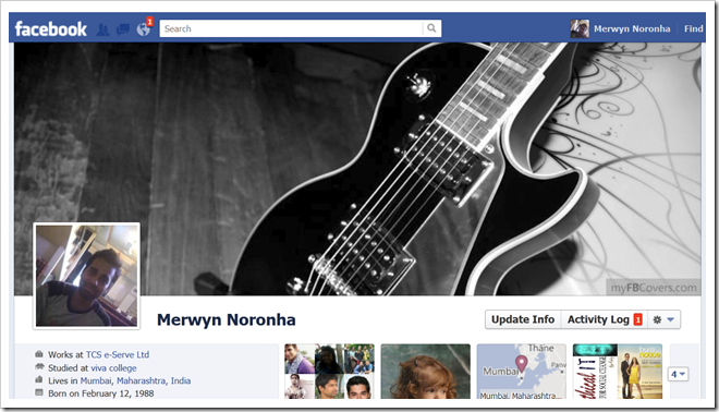 facebook cover page