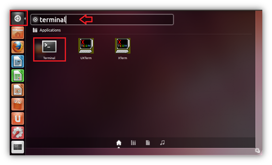 Open Terminal on Ubuntu Unity 