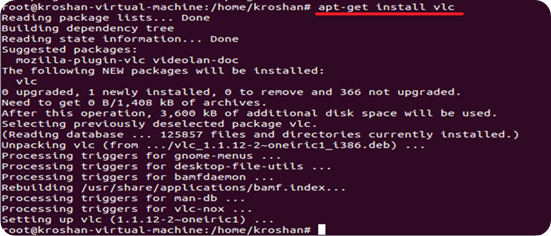 Installing Application using Package in Ubuntu from Internet