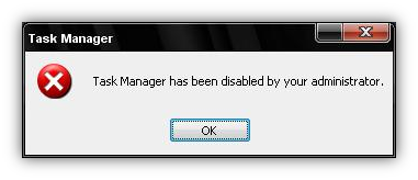 Fix Task Manager Disabled by Administrative Restriction 