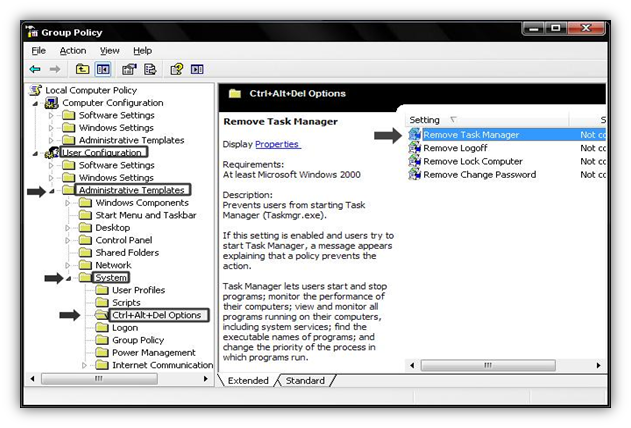 Fix Task Manager Disabled by Administrative Restriction 