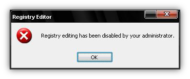 Fix Registry Editor Disabled By Administrator Restriction