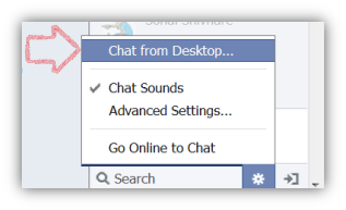 Chat from Desktop