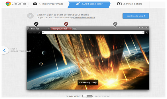 Customize Chrome Colors