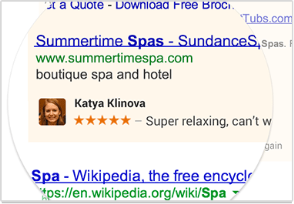 Google Endorsement Ads with your Profile Picture and rating