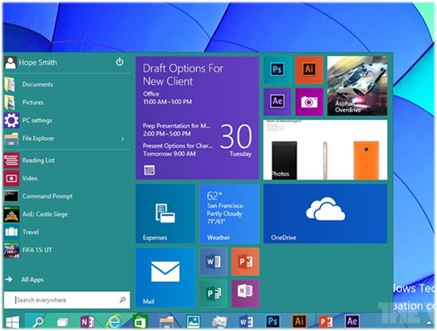 Windows 10 Start Menu