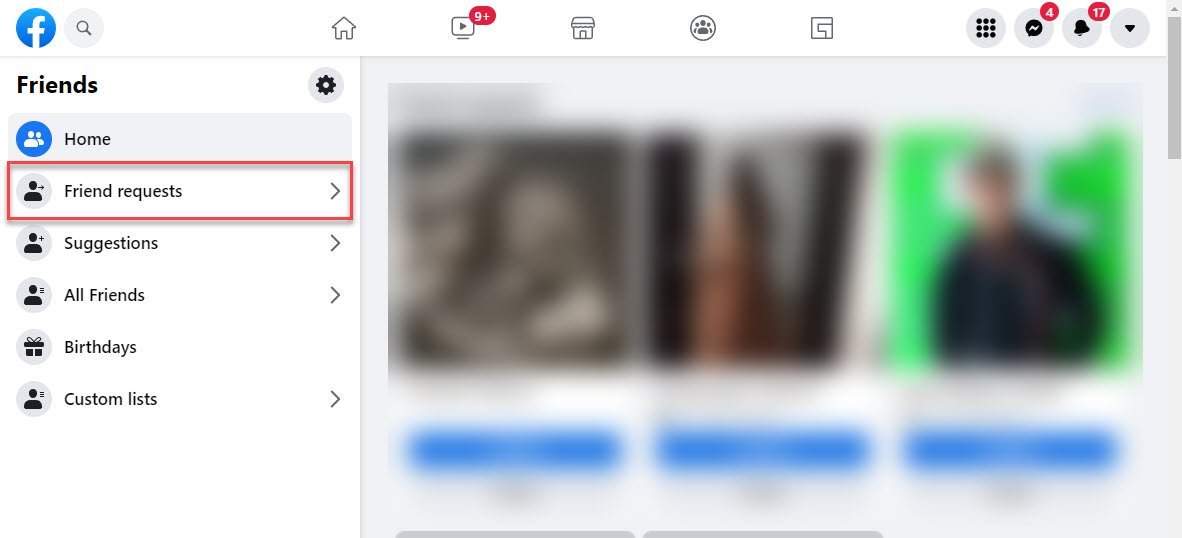 how do you delete friend request notifications on facebook