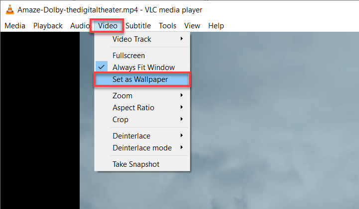 Set Video As Your Desktop Wallpaper