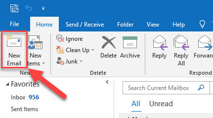 New Email Outlook