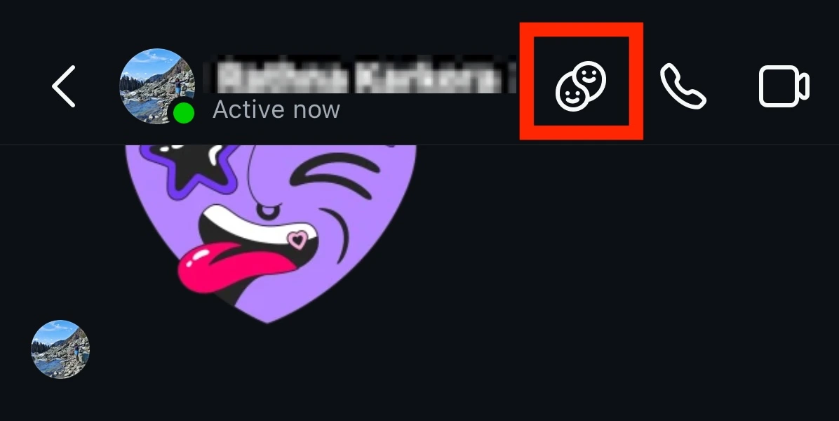 Instagram Blend Button