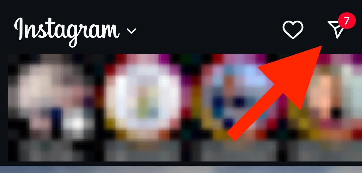 Instagram Message Icon