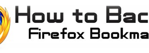 Backup Firefox Bookmarks